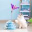 Nobleza - Juguete para Gatos, Juguetes Interactivo con Diseño de Torre con 3 Pelotas de 3 Niveles, Torre Interactiva Gato（25 x 12.5cm）, , large indicador imagen numero 5