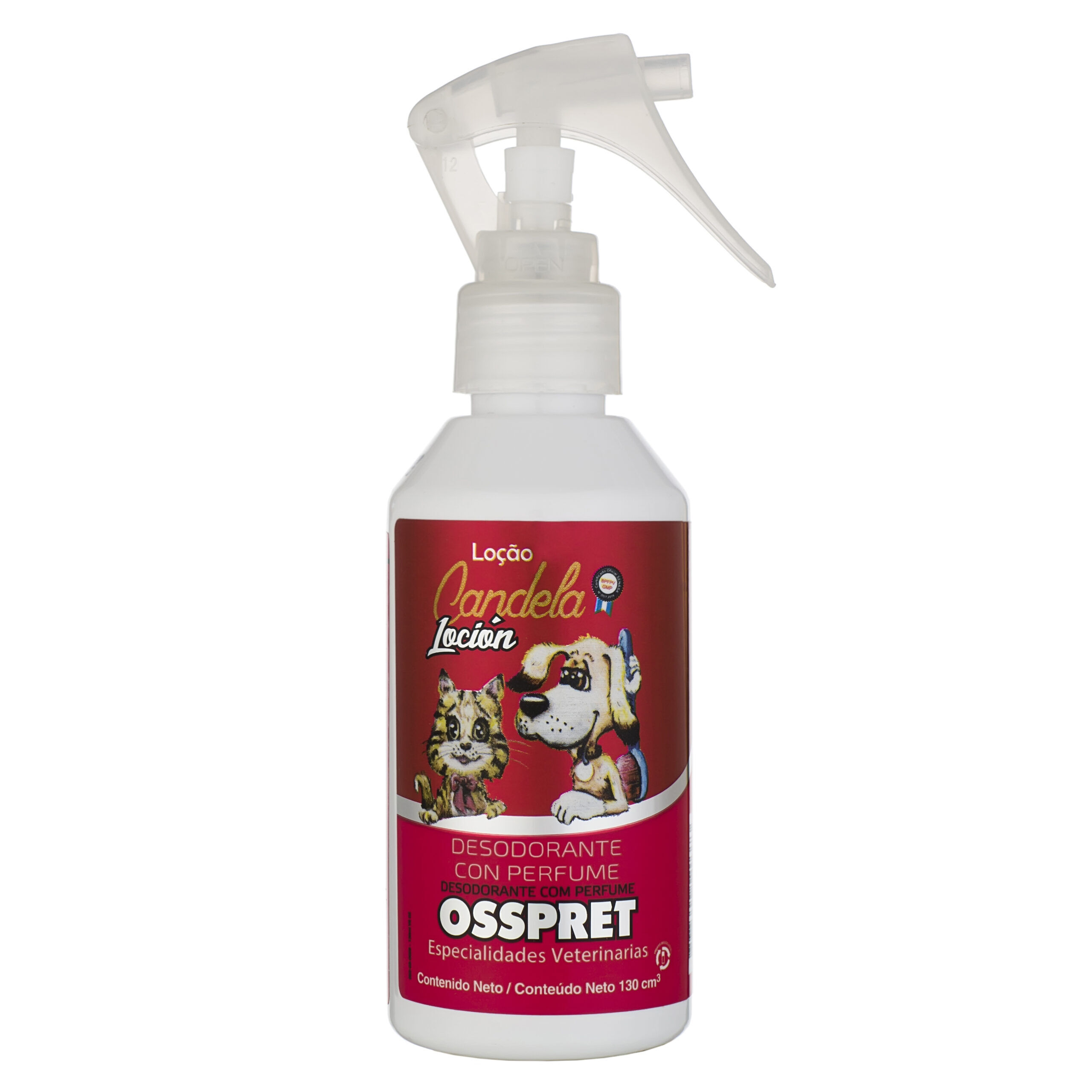 Osspret Loción Desodorante con Perfume Candela para perros