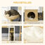 PawHut Árbol Rascador para Gatos Medianos, , large indicador imagen numero 5