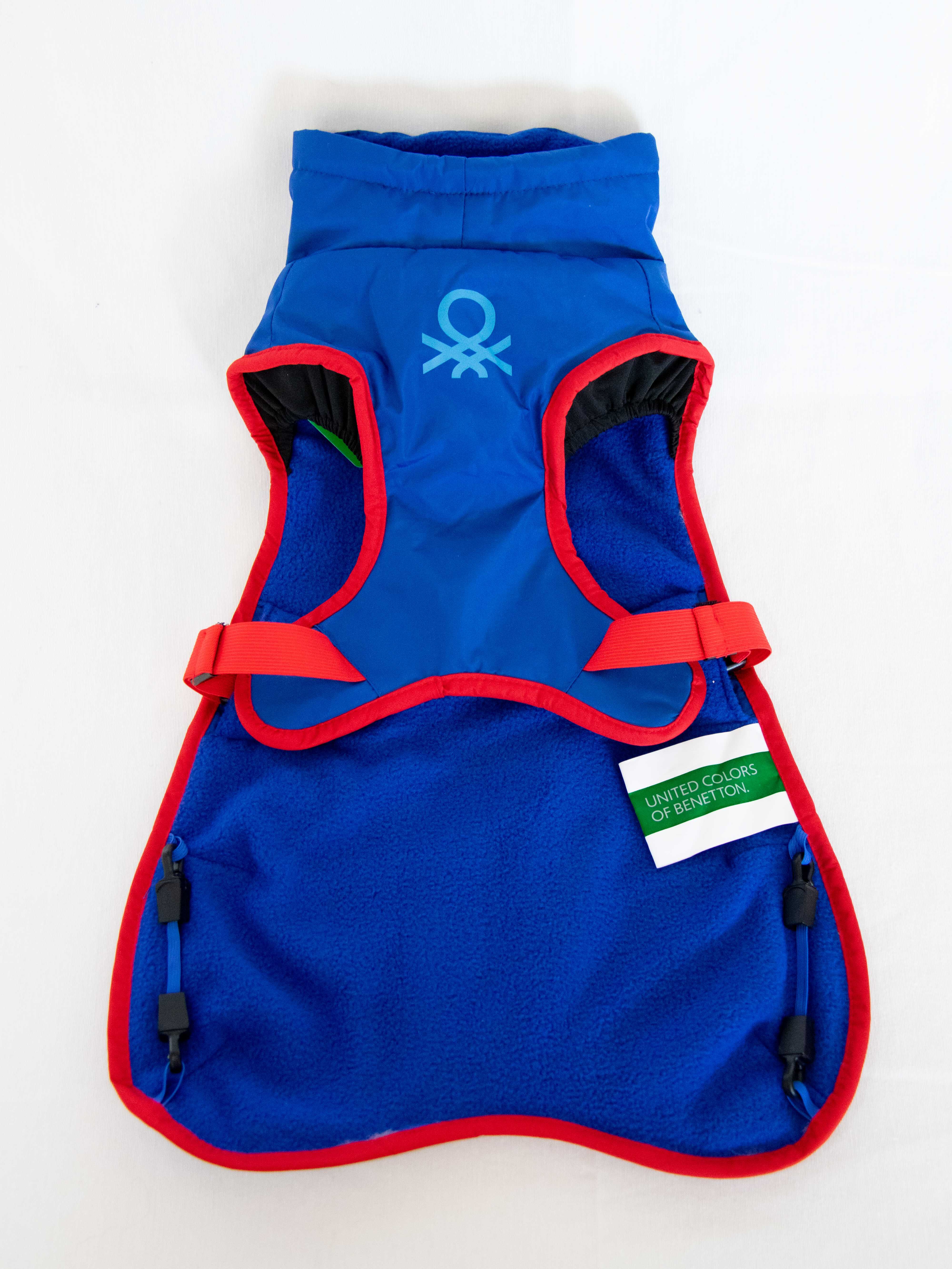 Benetton Abrigo Azul Talla 25cm, , large Imagen numero 2