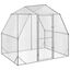 vidaXL Gallinero 2,5x2x2,25 m acero galvanizado, , large indicador imagen numero 1
