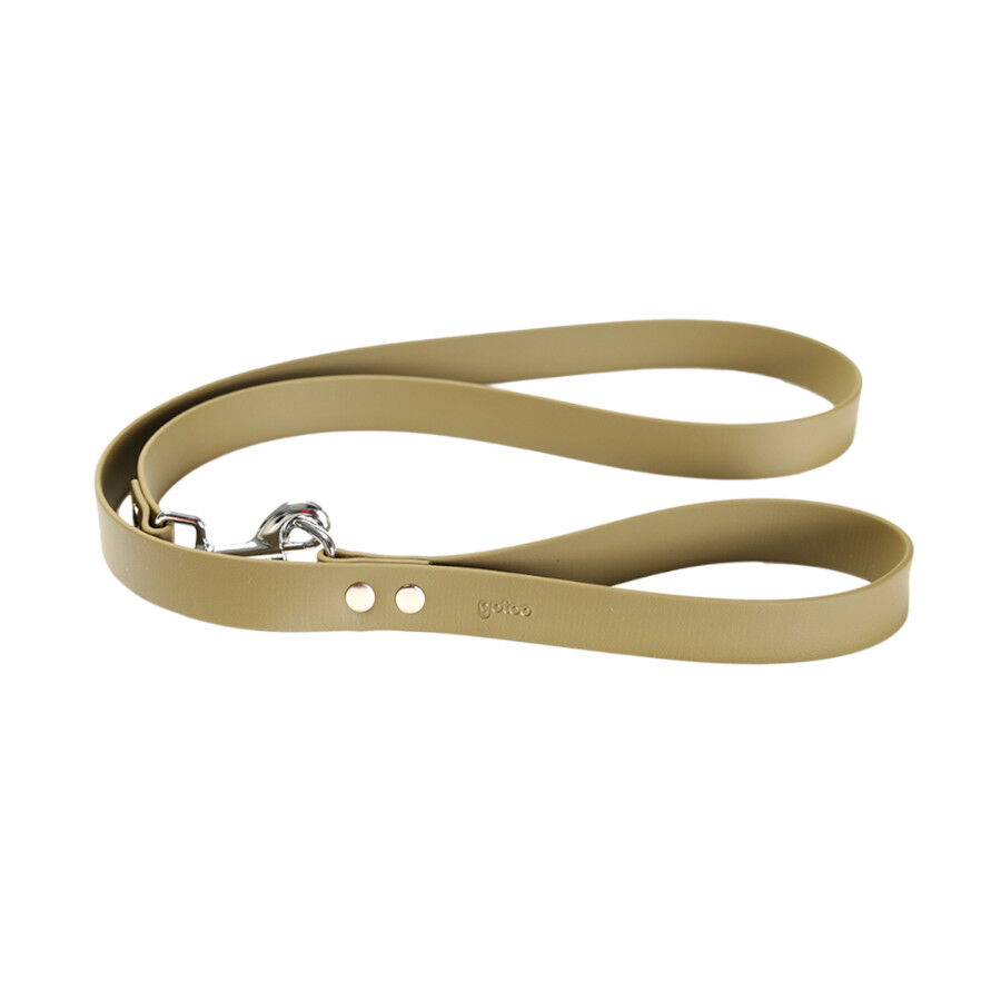 Gotoo Correa Biothane verde oliva para perros, , large Imagen numero 5