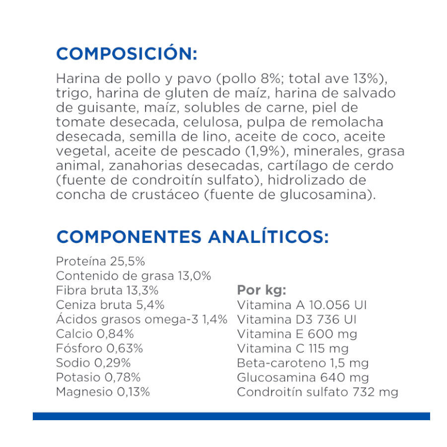 1.5 kg Hill's Science Plan Perfect Weight y Active Mobility Small y Mini Pollo pienso para perros, , large Imagen numero 5