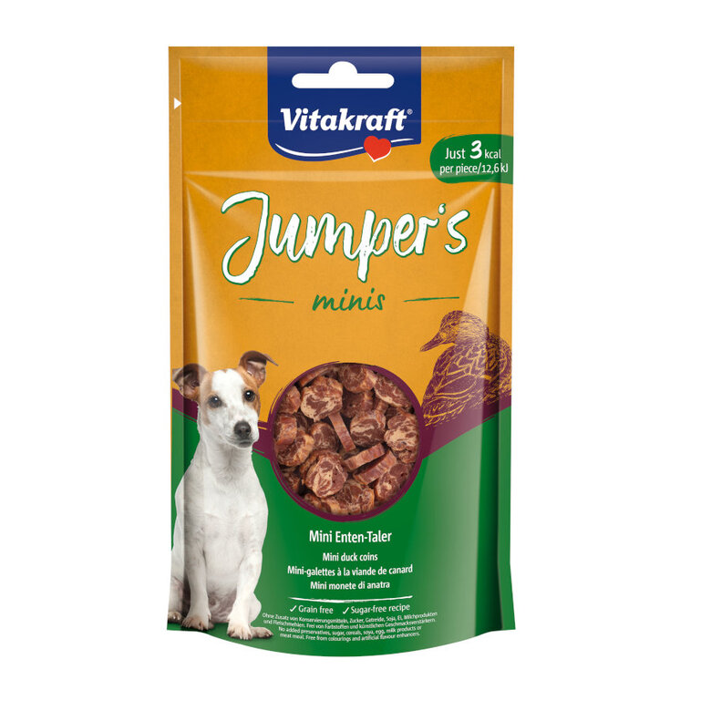 Vitakraft Bocaditos Jumper’s Pato para perros mini, , large image number null