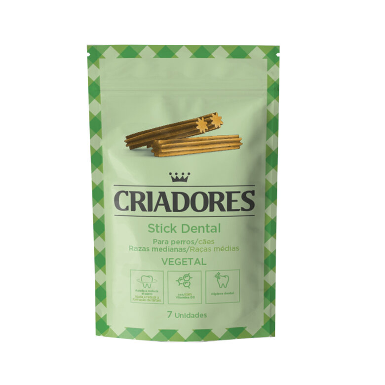 Criadores Snacks Dentales Veggie para perros de raza mediana, , large image number null
