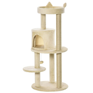 PawHut Árbol Crema para gatos