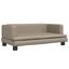 vidaXL Cama para perros de cuero sintético color capuchino 80x45x30 cm, , large indicador imagen numero 1