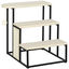 PawHut Escalera para Perros Crema y Negro, , large indicador imagen numero 1