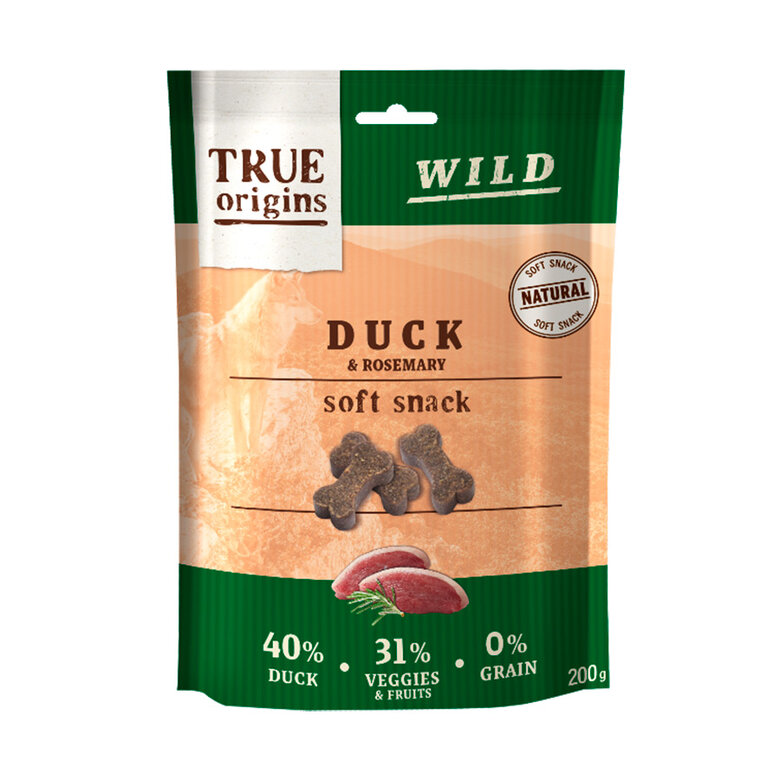 True Origins Huesitos Wild Pato y Romero para perros, , large image number null