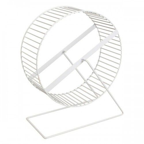 Noria de metal color Blanco