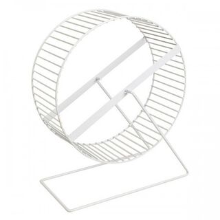 Noria de metal color Blanco
