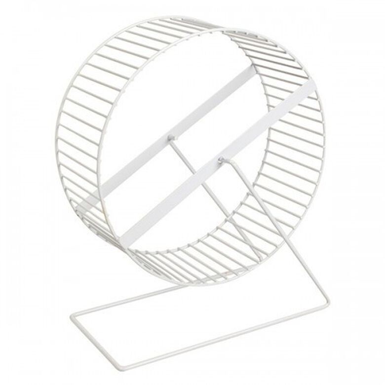Noria de metal color Blanco