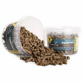 Snack Pellet de Timothy ORYCS  alimento complementario para conejos, roedores, aves y reptiles herb&iacute;voros 300 g