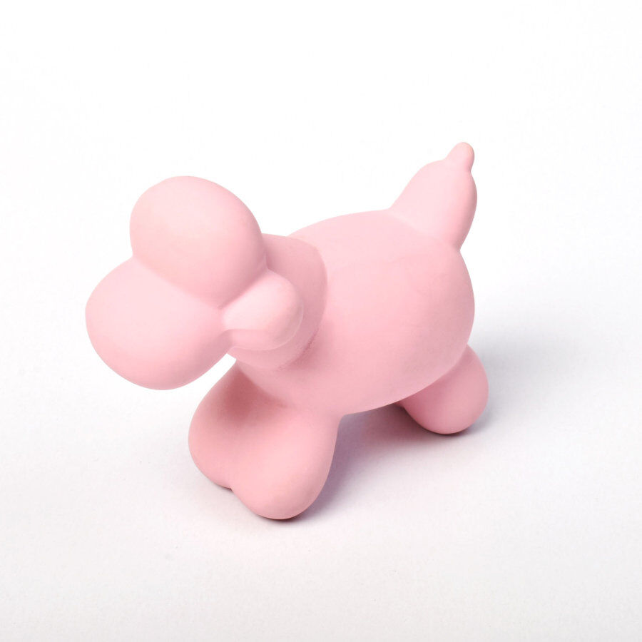 Tootoy! Chew Balloon Poodle mordedor con sonido para perros, , large Imagen numero 1