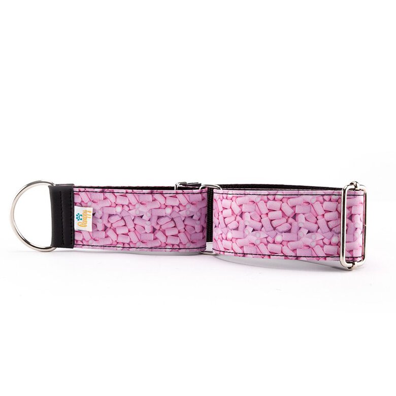 Pamppy galgo speedy collar regulable de nubes rosa para perros, , large image number null