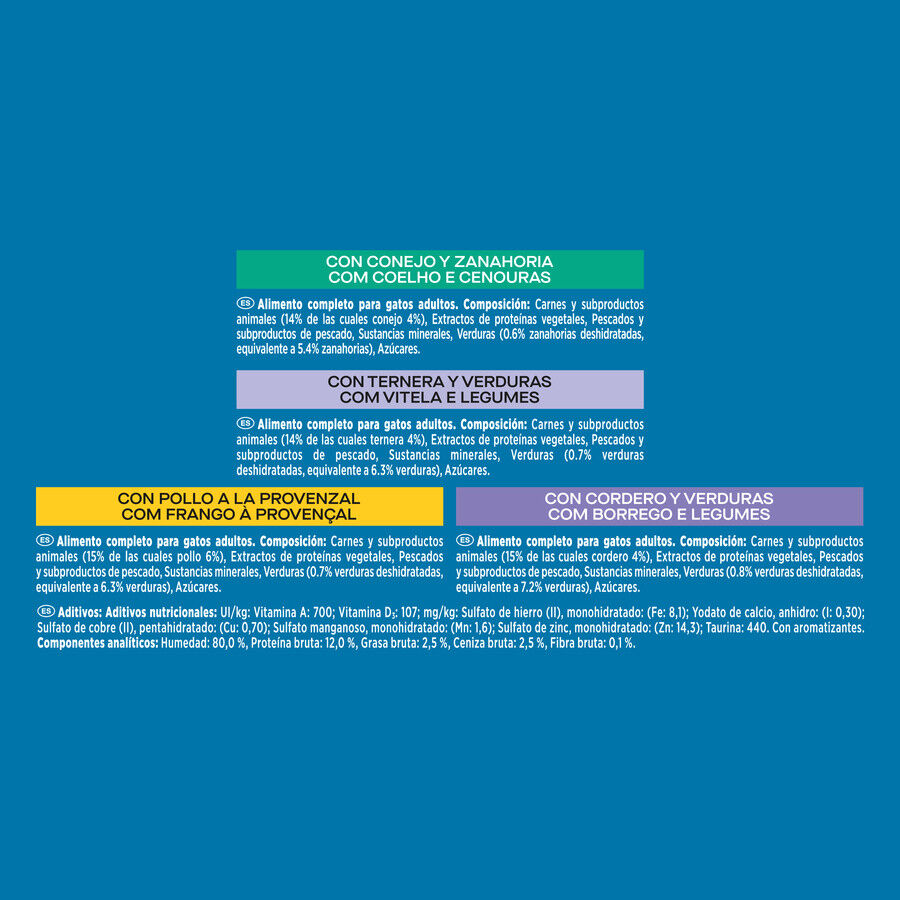 4 sobres x 85 g Gourmet Perle Filetes de Carne con Verduras en salsa sobre para gatos, , large Imagen numero 4