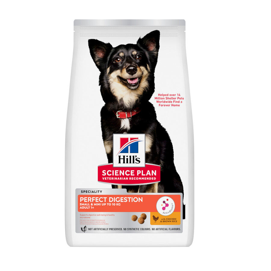 3 kg Hill's Science Plan Perfect Digestion Small y Mini Adult Pollo pienso para perros