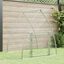 vidaXL Jaula para gallinas acero galvanizado plateado 100x105x120 cm, , large indicador imagen numero 2