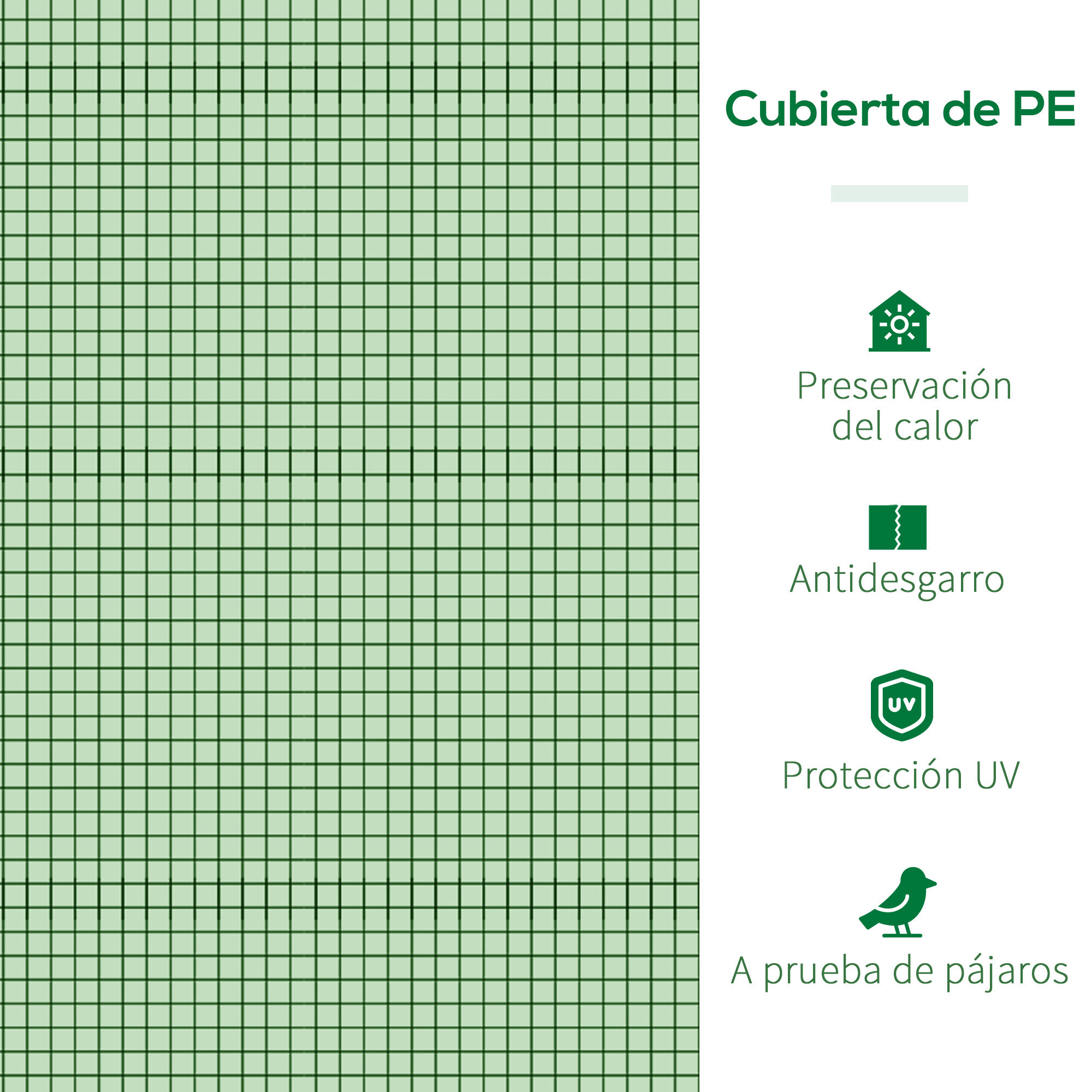 Outsunny Invernadero Verde Oscuro thumbnail