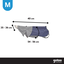 Gotoo Impermeable Gris con Capucha para perros, , large indicador imagen numero 4