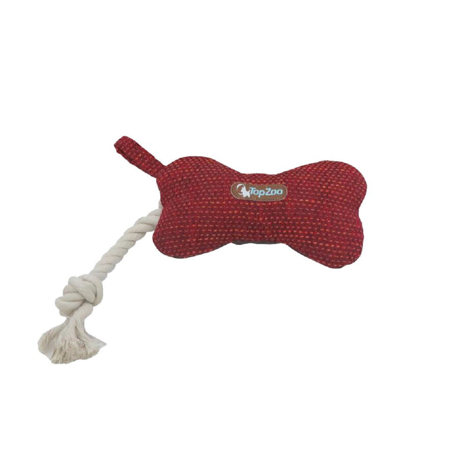 Coj&iacute;n - Juguete Para Perros Con Cuerda De Algod&oacute;n Doudou Granada, , large Imagen numero 1