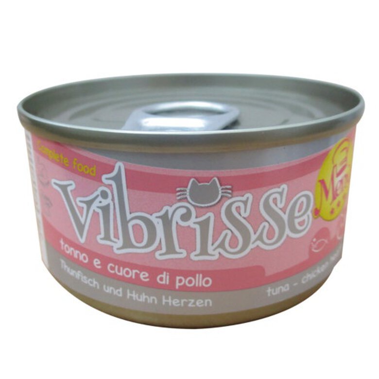 Croci Vibrisse Menú Atún e Hígado de Pollo en Salsa lata para gatos, , large image number null