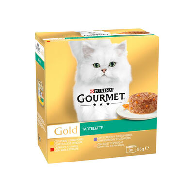 Gourmet Gold Pastel de Carne lata para gatos 