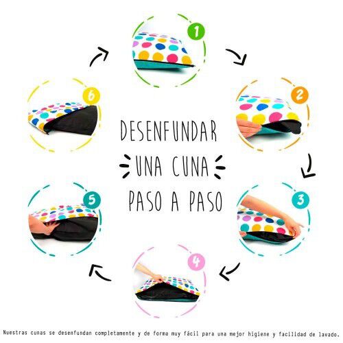 Cuna Donuto Puntos para perros color Negro, , large Imagen numero 2