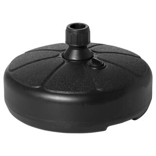 Outsunny Base de Sombrilla Negra para exterior