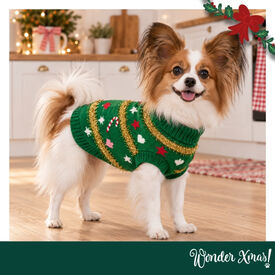 Wonder Christmas Jersey &Aacute;rbol Navidad para perros