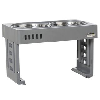 PawHut Comedero elevado para perros