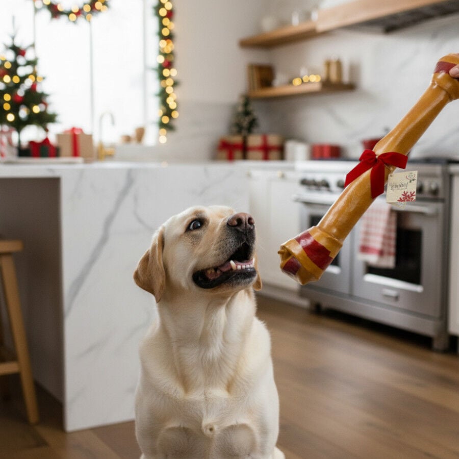 1 hueso Wonder Christmas Hueso Gigante Navide&ntilde;o para perros, , large Imagen numero 2