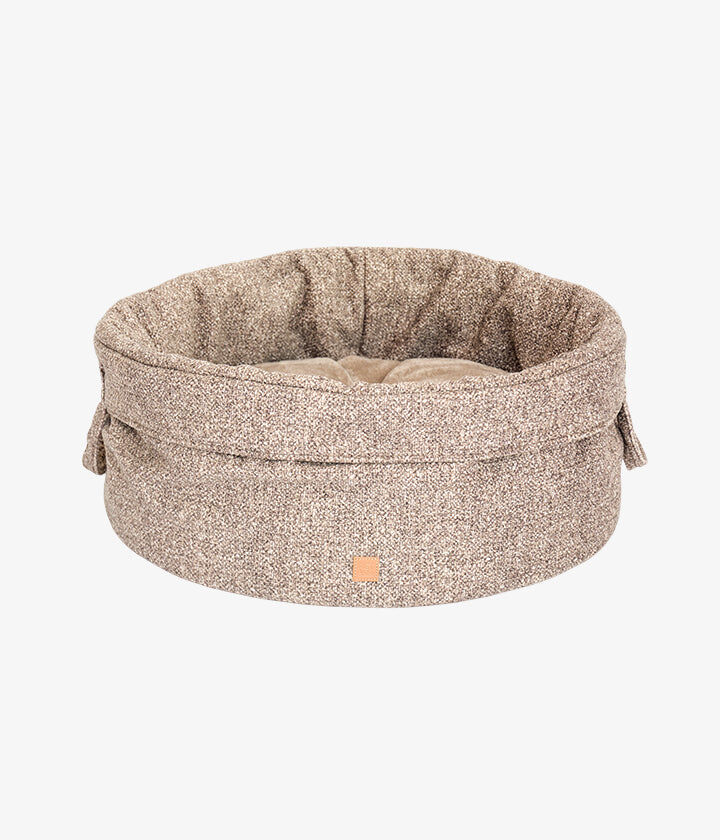 Pet and Co Cesta Duradera Louis Boucle Marr&oacute;n para Perros y Gatos, , large Imagen numero 3