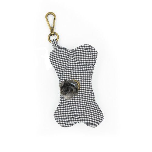 Ladran Gaucho Estuche portabolsas Milo Hueso estampado Vichy, , large Imagen numero 1