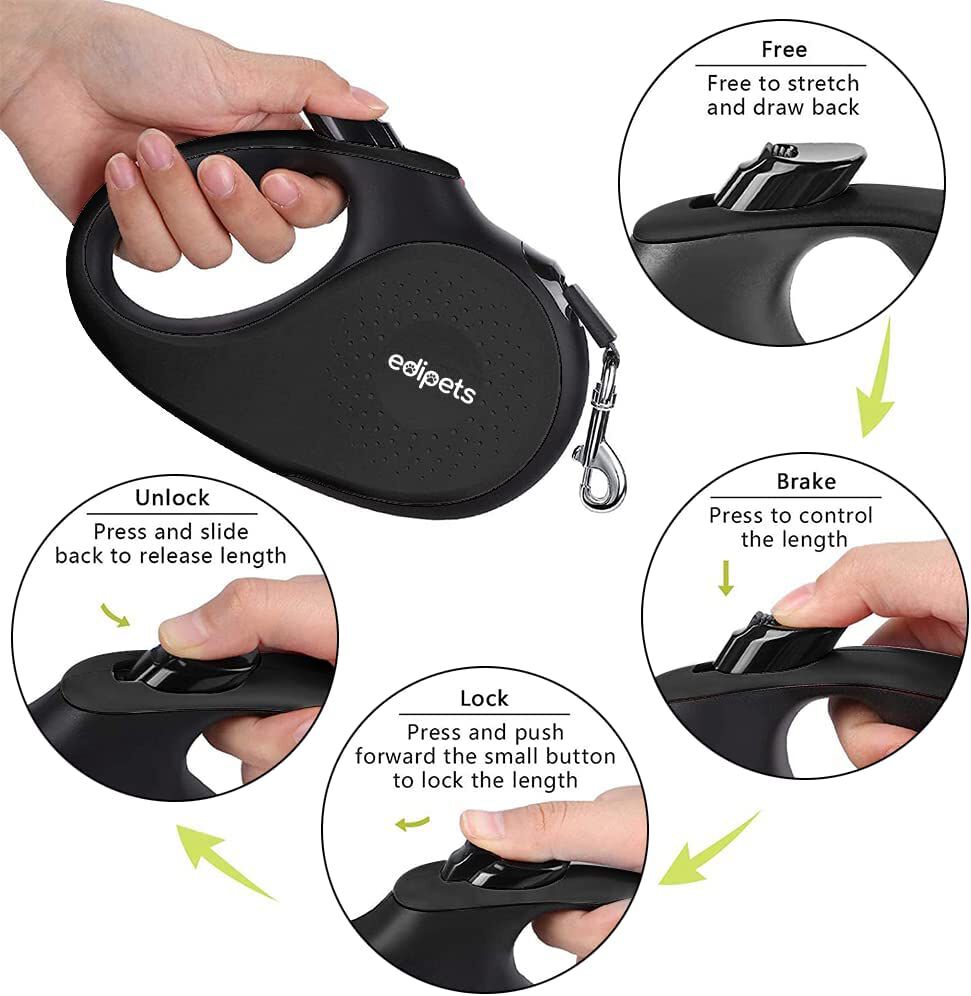 CORREA PERRO EXTENSIBLE 5M <50KG, , large Imagen numero 2