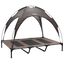 vidaXL Cama para Perros con Dosel Sofá Silla Tela Oxford y Acero Marrón, , large indicador imagen numero 6