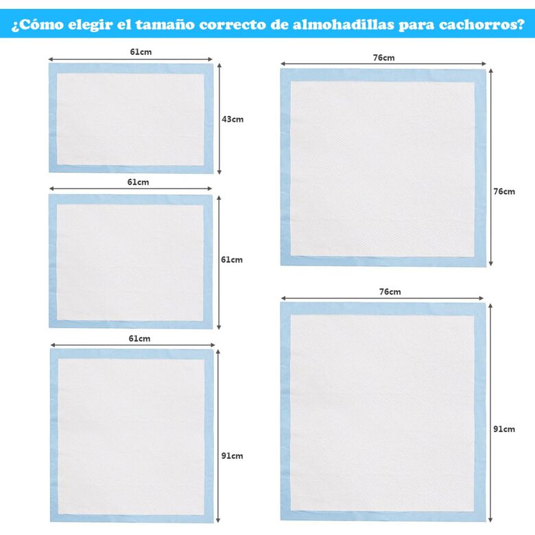 COSTWAY Almohadilla de entremaniento Desechable para Perros y Gatos thumbnail