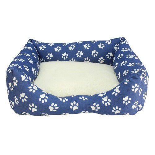 Cama Huellas para perros color Azul, , large Imagen numero 1