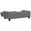 vidaXL Cama de perros con extensión cuero sintético gris 100x50x30 cm, , large indicador imagen numero 4
