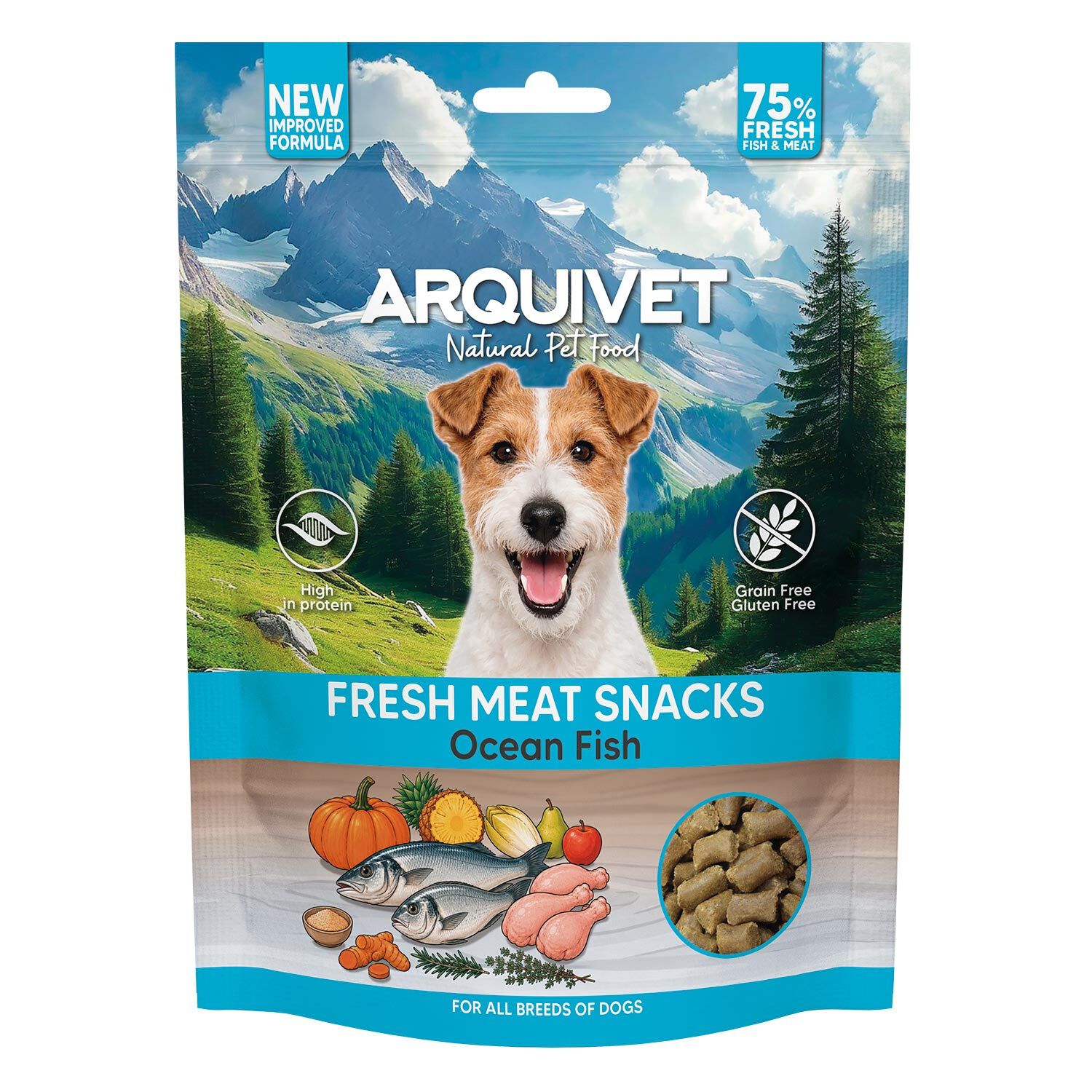 Snacks de carne fresca - Pescado Oce&aacute;nico - Fresh Meat Snacks 800gr., , large Imagen numero 1