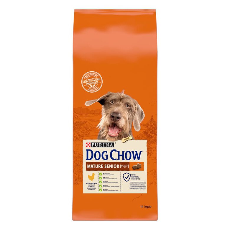 Pienso para perros Dog Chow Senior con pollo