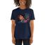 Mascochula camiseta mujer electronic personalizada con tu mascota azul marino, , large indicador imagen numero 3