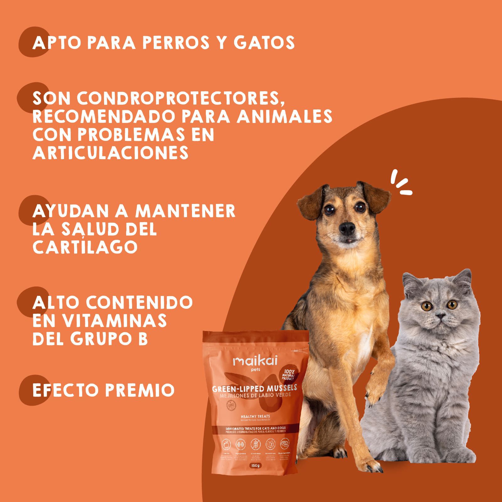 Snack Mejillones de Labio Verde para Perros y Gatos- 150g, , large Imagen numero 3