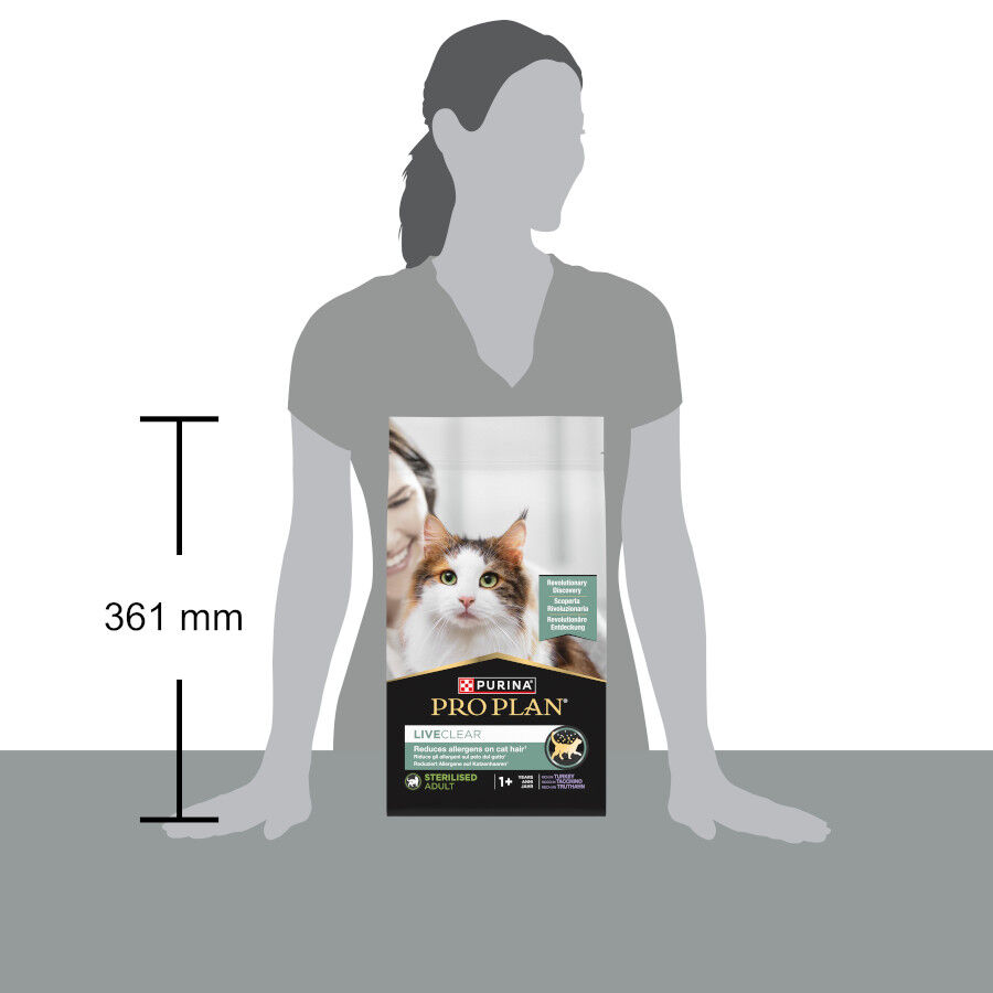 Pro Plan Live Clear Sterilised Adult Pavo pienso para gatos thumbnail