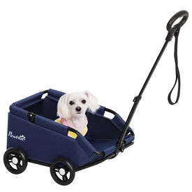 PawHut Cochecito para Perros Azul