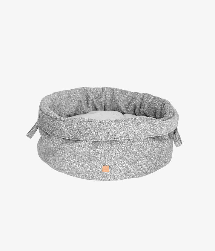 Pet and Co Cesta Duradera Louis Boucle Gris para Perros y Gatos, , large Imagen numero 4