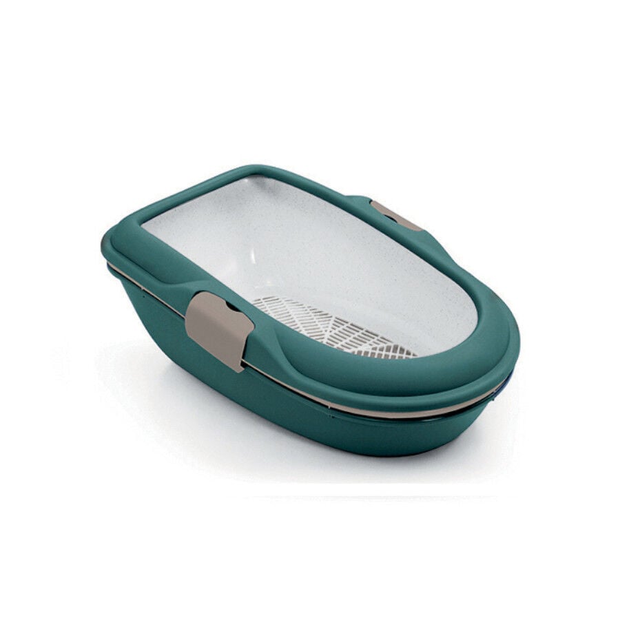 Stefanplast Bandeja Sanitaria Verde para gatos