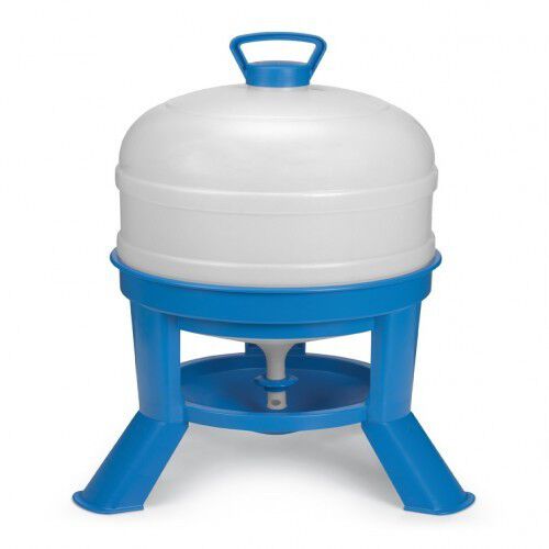 Bebedero para p&aacute;jaros en forma de sif&oacute;n color Azul y blanco, , large Imagen numero 1