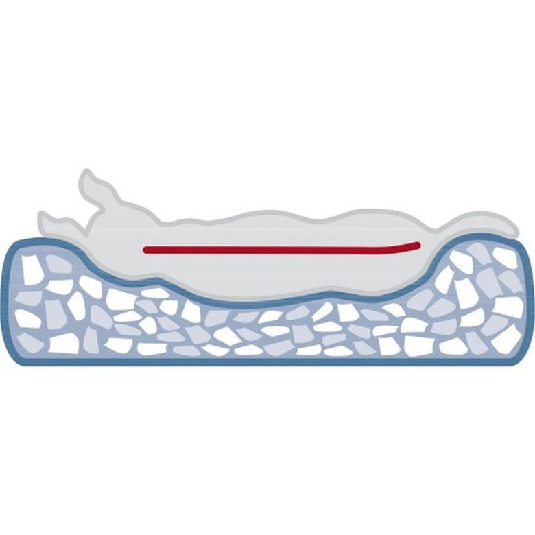 Trixie cueva noah vital gris para mascotas thumbnail