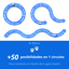 Serpiente para Gatos. Circuito Gatos Interactivo. Juguetes para Gatos. Juguetes Interactivos para Gatos. Cat Toys. Pelota para Gatos. Rueda Giratoria para Gatos, , large indicador imagen numero 2